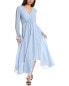 Фото #1 товара 3.1 Phillip Lim Flare Maxi Dress Women's Blue 2