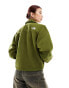 The North Face Denali Ripstop fleece jacket in olive