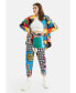 Women's High Waisted Printed Jogging Pants