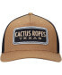 Фото #3 товара Men's Tan, Black Cactus Ropes Trucker Flex Hat