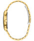 ფოტო #2 პროდუქტის Eco-Drive Men's Modern Axiom Gold-Tone Stainless Steel Bracelet Watch 40mm