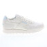 Фото #1 товара Reebok Classic Harman Run Womens White Leather Lifestyle Sneakers Shoes 7