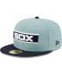 Фото #4 товара Men's Light Blue, Navy Chicago White Sox Beach Kiss 59FIFTY Fitted Hat