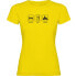 ფოტო #2 პროდუქტის KRUSKIS Sleep Eat And Ride short sleeve T-shirt