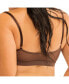 ფოტო #3 პროდუქტის Plus Size Nude Shade Wireless Comfort Full Coverage Bralette