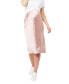 Фото #1 товара Maternity Lexie Satin Midi Skirt