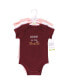 ფოტო #5 პროდუქტის Baby Girls Cotton Bodysuits, Mommy My Bestie