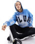 Фото #2 товара Basic Pleasure Mode x Subculture peace love unity respect oversized hoodie in blue