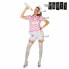 Фото #6 товара Маскарадные костюмы для взрослых Th3 Party Разноцветный Розовый (3 Предметы)
