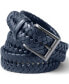 ფოტო #1 პროდუქტის Big & Tall Leather Braid Belt