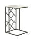 Accent Table with Marble Top