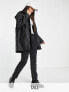 Фото #1 товара Vero Moda Tall raincoat in black