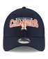 Фото #4 товара Men's Navy Houston Astros Two-Time World Series Champions 9FORTY Adjustable Hat
