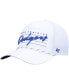 Фото #2 товара Men's White Los Angeles Dodgers Downburst Hitch Snapback Hat