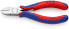 Фото #1 товара KNIPEX 77 02 130 Elektronik- u. Feinmechanik Seitenschneider mit Facette