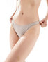 Monki mix and match super soft brief in beige