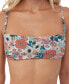 Фото #1 товара Juniors' Tenley Floral Jupiter Bikini Top