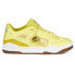 Фото #1 товара Puma Slipstream X Sb Graphic Lace Up Mens Yellow Sneakers Casual Shoes 39118101