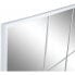 Wall mirror White Metal Crystal Window 90 x 150 x 2 cm