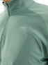 Puma Running Evolve 1/4 zip sweatshirt in light green