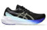 Кроссовки Asics Gel-Kayano 30 женские, черно-сине-белые 35.5 - фото #2