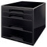 Фото #1 товара LEITZ Dual Desk Cube 4 Drawers 2 Large and 2 Small Buc Drawers