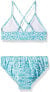 Seafolly Women's 168650 Big Girls' Triangle Top Bikini Swimsuit Set Size 8