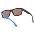 BMW MOTORSPORT BS0019 Sunglasses Matte Black / Blue Mirror - фото #4