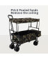 Фото #8 товара Outdoor Garden Park Utility Kids Wagon Portable Beach Trolley Cart Camping Foldable Folding Wagon