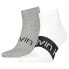 Фото #1 товара CALVIN KLEIN Sneaker Logo Ribbon socks 2 pairs