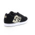 Фото #15 товара DC Net 302361-BC1 Mens Black Nubuck Lace Up Skate Inspired Sneakers Shoes