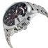 Фото #7 товара Мужские наручные часы с серебряным браслетом Diesel Mega Chief DZ4308