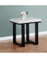Фото #3 товара Steve Silver Lucca 24" Marble Top End Table