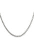Фото #1 товара Chisel stainless Steel Polished 3.2mm Box Chain Necklace