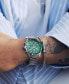 Фото #4 товара Часы и аксессуары Lacoste Наручные часы Boston Хронограф на браслете из нержавеющей стали с серебристым оттенком 42 мм