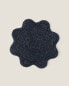 Скатерть из цветного волокна ZARAHOME Flower Fibre Синий, 39 x 1 x 39 cm - фото #1