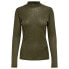 Фото #2 товара ONLY Diana Lurex long sleeve high neck T-shirt