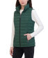 Women's Stand-Collar Zip-Front Puffer Vest