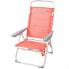 Folding Chair Aktive Flamingo Coral 48 x 99 x 57 cm (4 Units)
