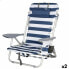 Пляжный стул Aktive Синий Белый 50 x 76 x 45 cm (2 штук)