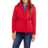 Фото #2 товара Climate Concepts Women's Belted Hooded Puffer Coat With Faux Fur Trim Size XL