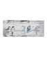 Perched Birds Hand Painted Wood Plank Panel Wall Decor