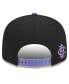 ფოტო #2 პროდუქტის Men's Black/Purple Minnesota Twins Grape Big League Chew Flavor Pack 9FIFTY Snapback Hat