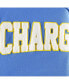 ფოტო #3 პროდუქტის Men's Powder Blue, White Los Angeles Chargers Alex Long Sleeve Hoodie T-shirt