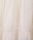 Фото #4 товара Women's Ruffled Tiered Eyelet Midi Skirt