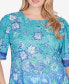 Фото #5 товара Plus Size Ombre Bali Floral Top
