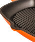 Фото #5 товара Neo Enameled Cast Iron 2 Piece Grill Pan and Slotted Steak Press Set