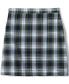 ფოტო #2 პროდუქტის Big Girls School Uniform Plaid A-line Skirt Below the Knee