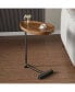 Фото #4 товара 2 Pieces Brown Cshaped Side Table, Small Sofa Table For Small Spaces, Living Room, Bedroom