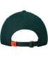Men's Green Miami Hurricanes Staple Adjustable Hat